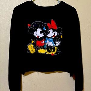DISNEY Mickie and Minnie Crop Top